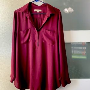 Long sleeved Loft blouse